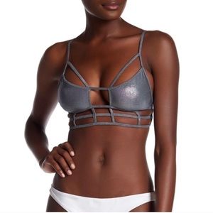 One Teaspoon Metallic Top